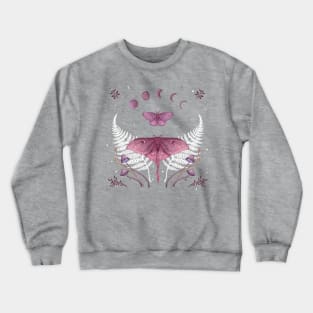 Luna and Emerald - Vintage Pink Crewneck Sweatshirt